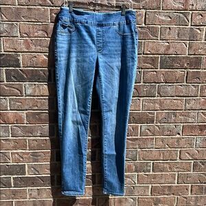 Chicos Jeggings Women's Skinny Blue Jeans 6R